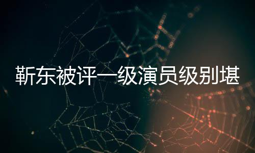 些作被评一级演员有哪品正教堪比授 靳东级别靳东